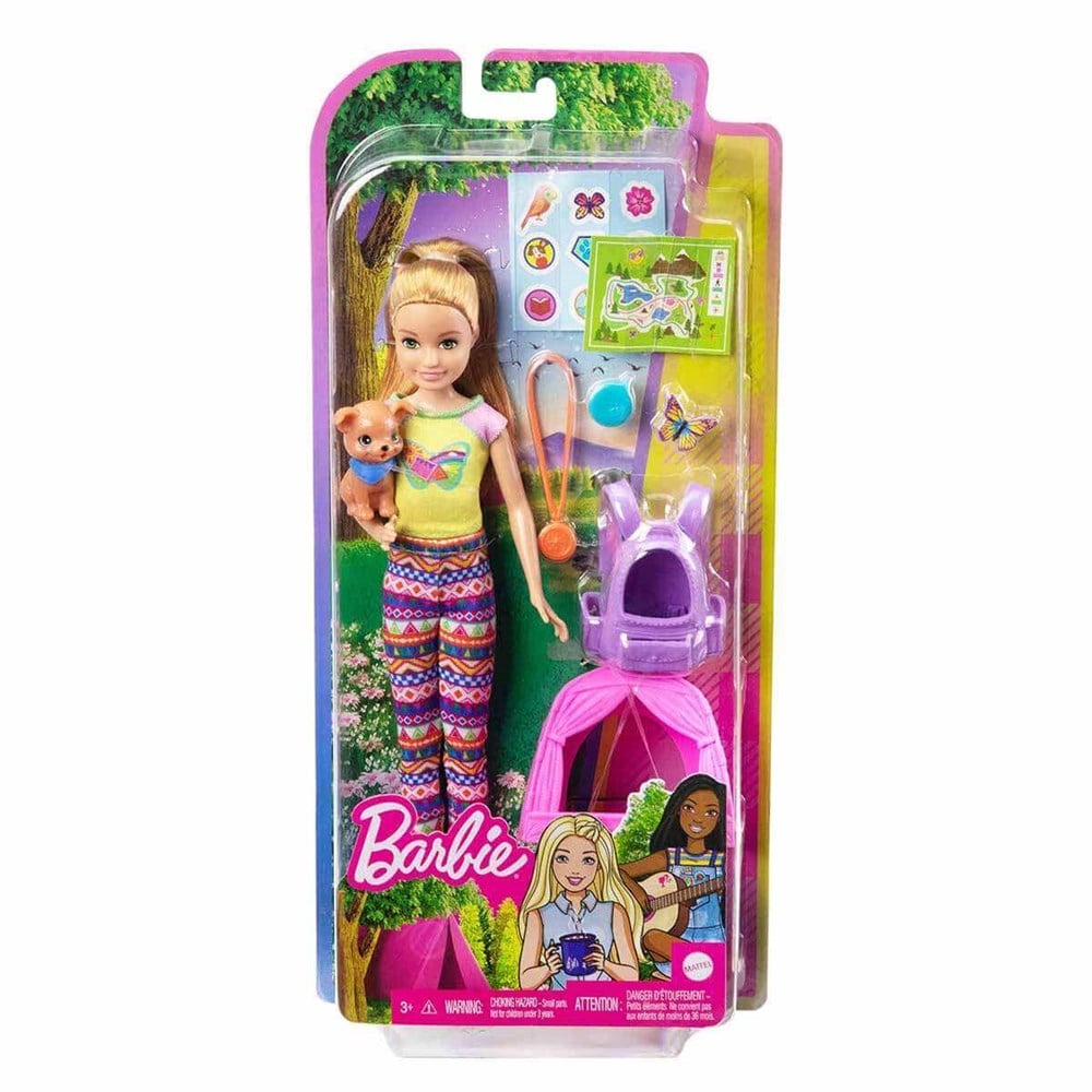 Barbie'nin Kız Kardeşleri Kampa Gidiyor Oyun Seti HDF69-HDF70 Barbie HDF70