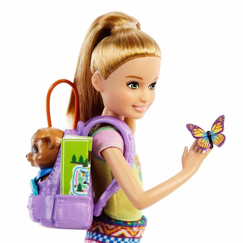 Barbie'nin Kız Kardeşleri Kampa Gidiyor Oyun Seti HDF69-HDF70 Barbie HDF70