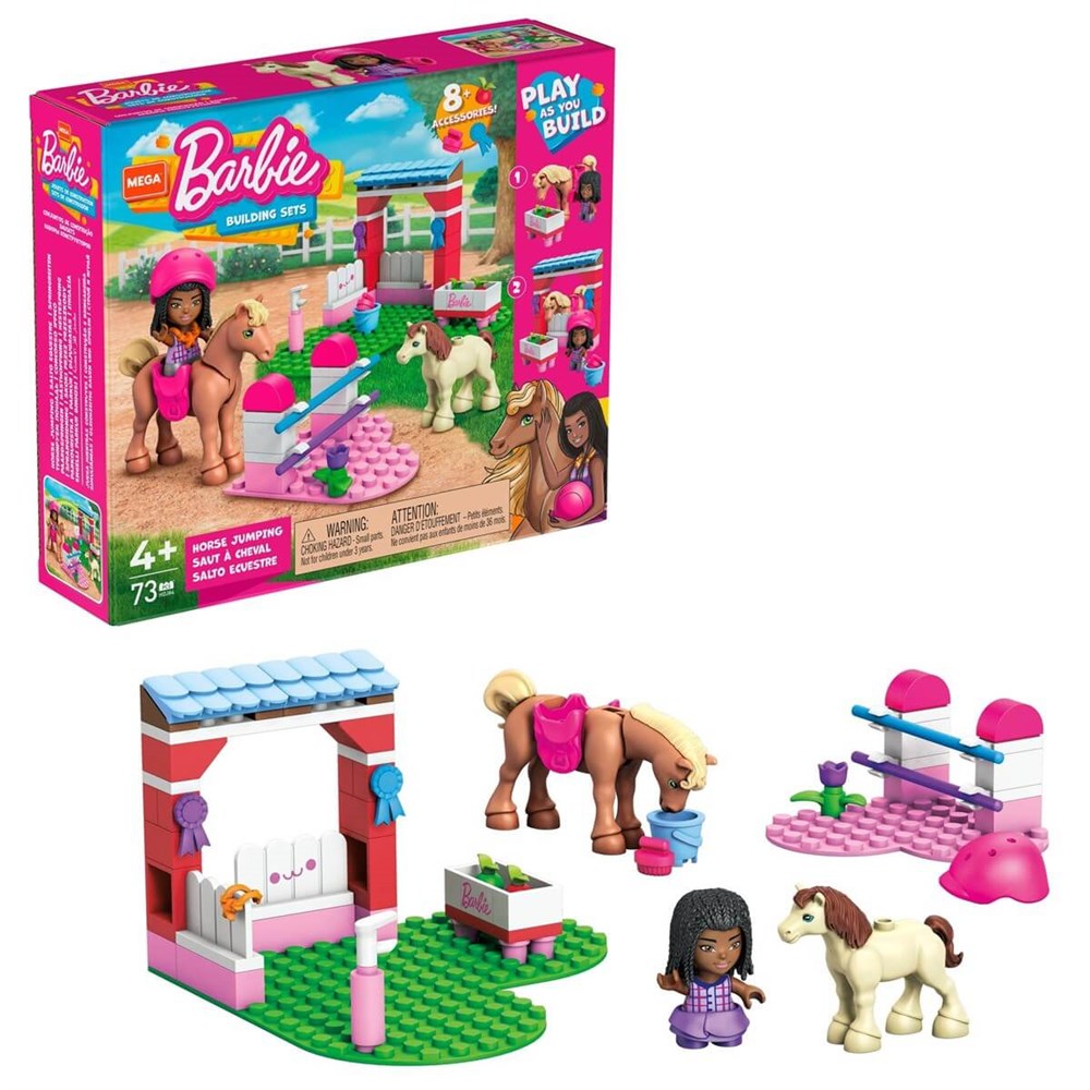 Mega Barbie Atçılık Seti HDJ84 Barbie HDJ84