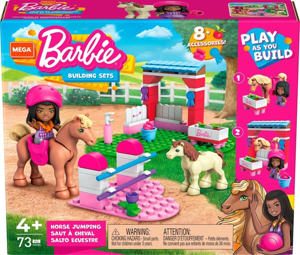 Mega Barbie Atçılık Seti HDJ84 Barbie HDJ84