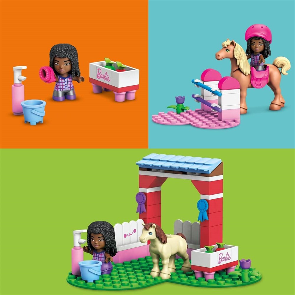 Mega Barbie Atçılık Seti HDJ84 Barbie HDJ84