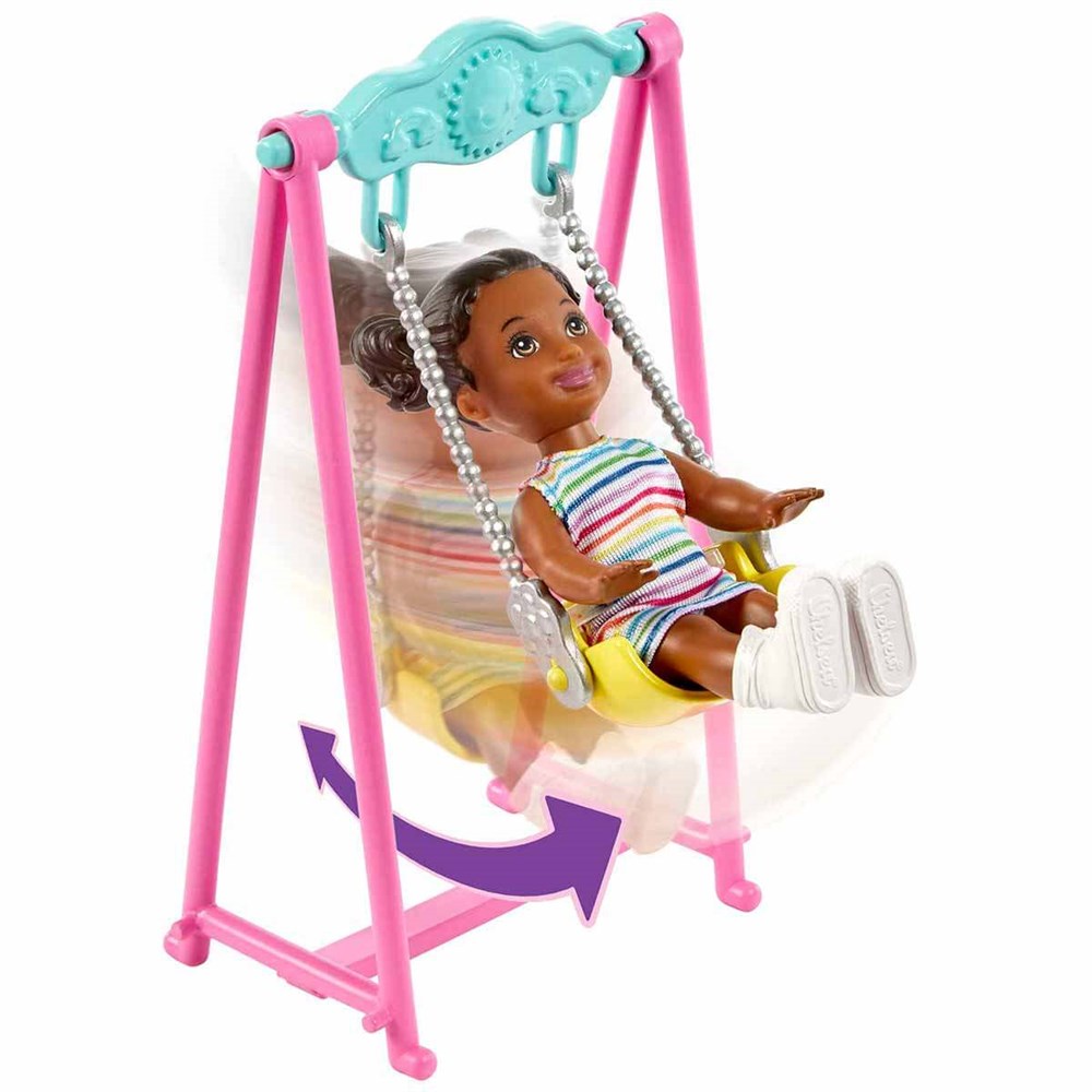 Barbie Bebek Bakıcısı Skipper Oyun Evi Seti HHB67 Barbie HHB67
