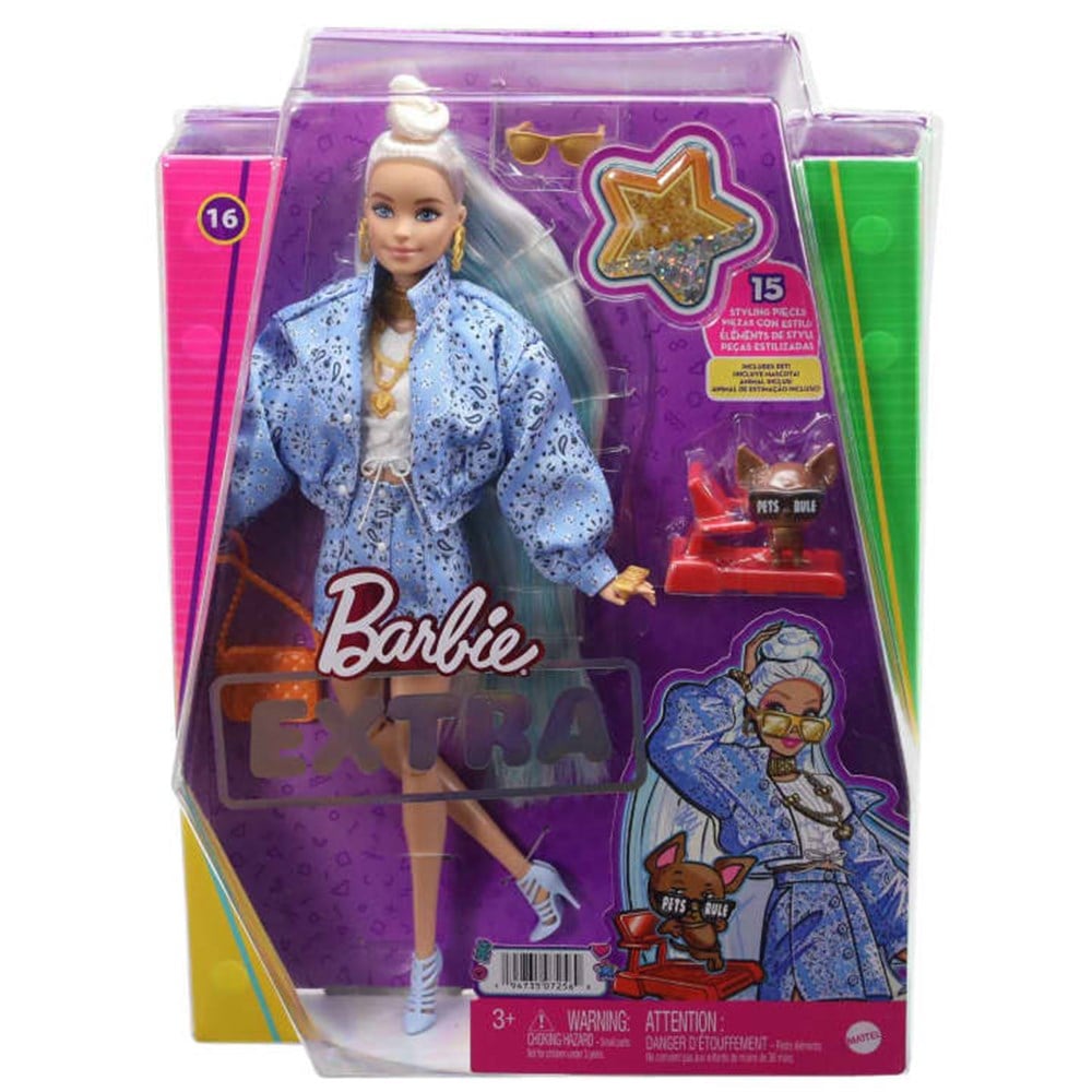 Barbie Ekstra Bebek ve Aksesuarları HHN08 Barbie HHN08