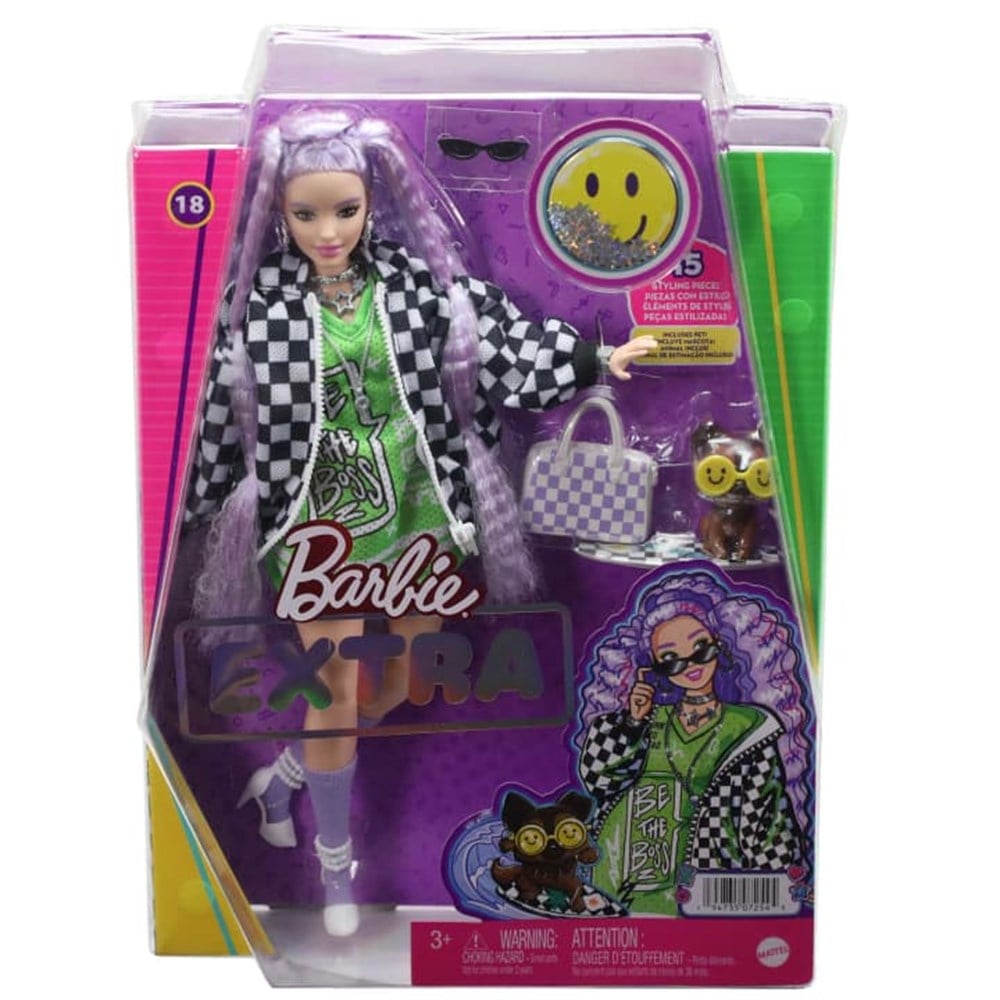Barbie Ekstra Bebek ve Aksesuarları HHN10 Barbie HHN10