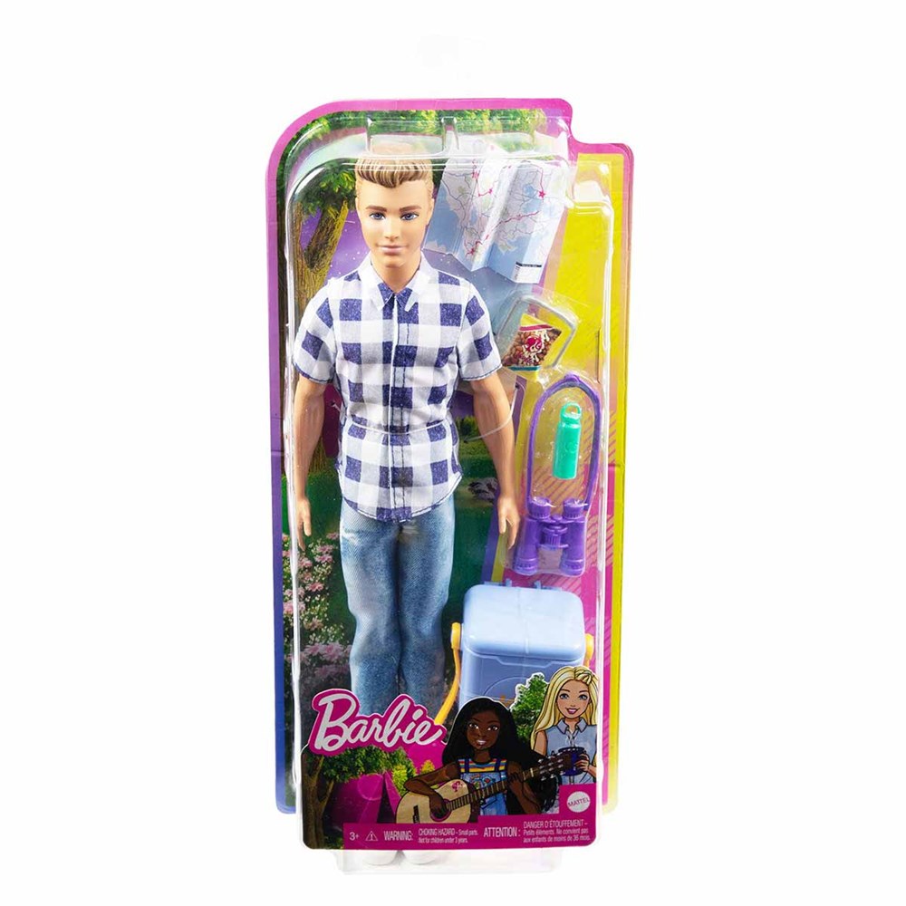 Barbie Ken Kampa Gidiyor HHR66 Barbie HHR66