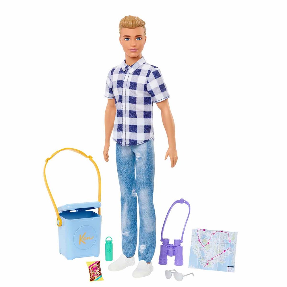 Barbie Ken Kampa Gidiyor HHR66 Barbie HHR66