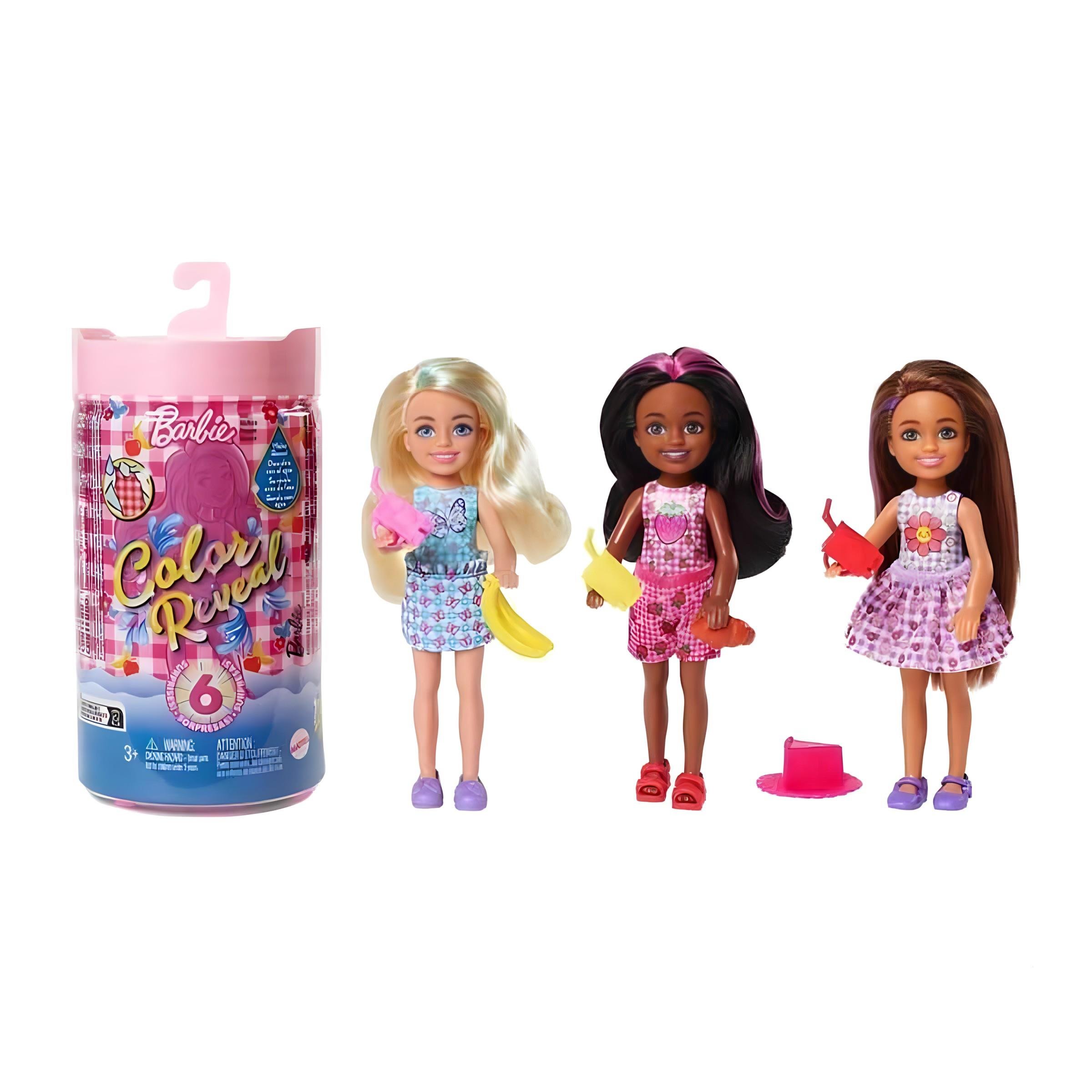 Barbie Color Reveal Renk Değiştiren Sürpriz Chelsea Piknikte HLF84 Barbie HLF84