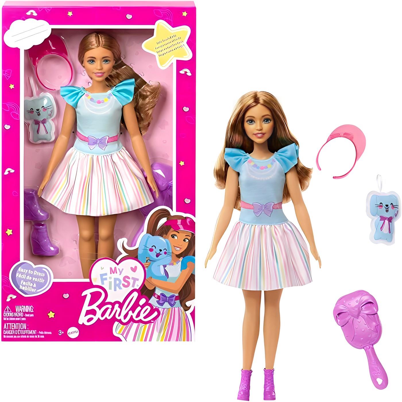 My First Barbie İlk Barbie Bebeğim Serisi Bebekleri Kitten HLL18-HLL21 Barbie HLL21