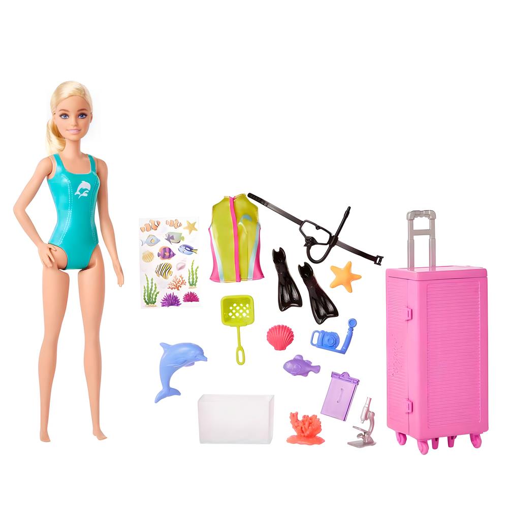 Barbie Deniz Biyoloğu Oyun Seti HMH26 Barbie HMH26