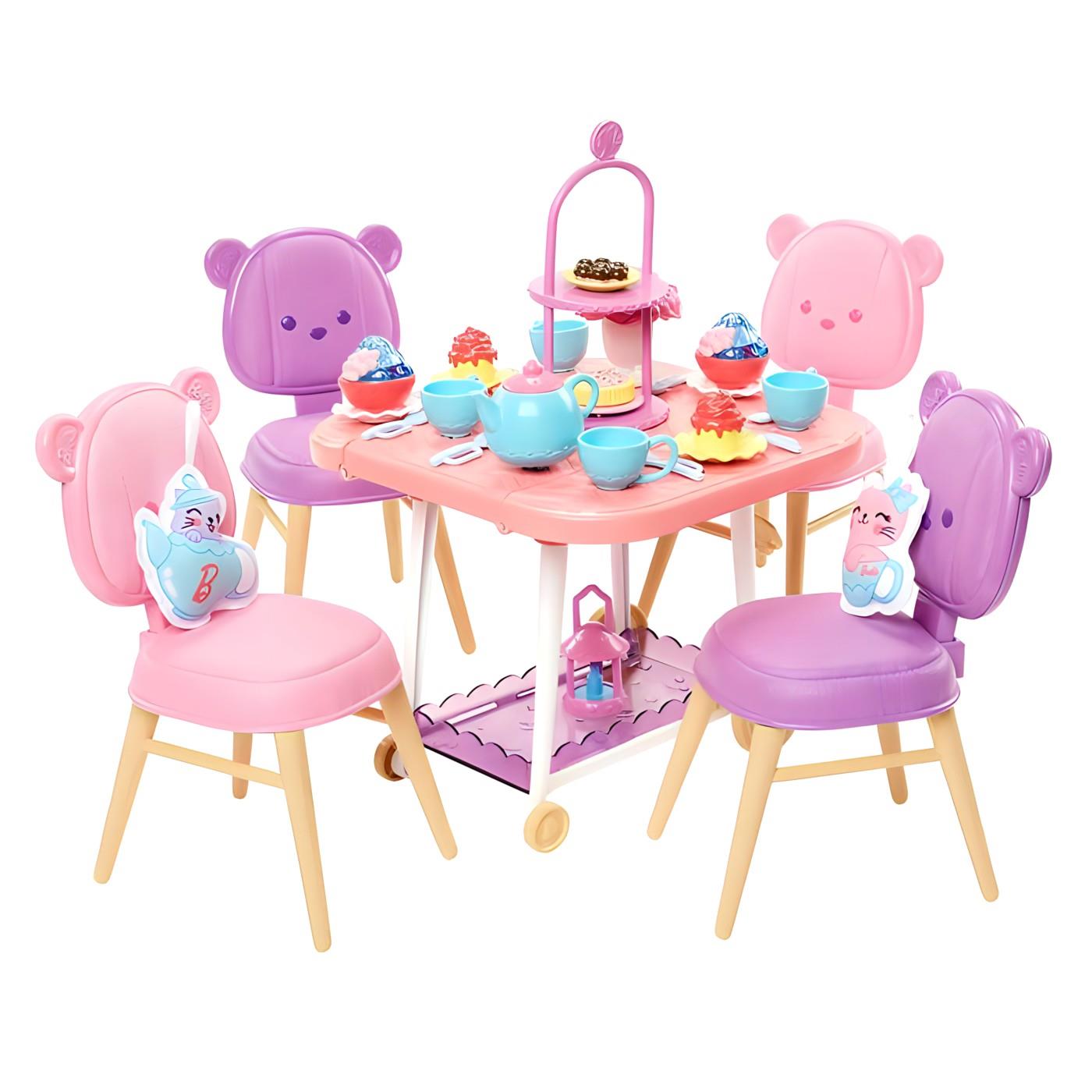 My First Barbie İlk Barbie Bebeğim Çay Partisi Oyun Seti HMM65 Barbie HMM65