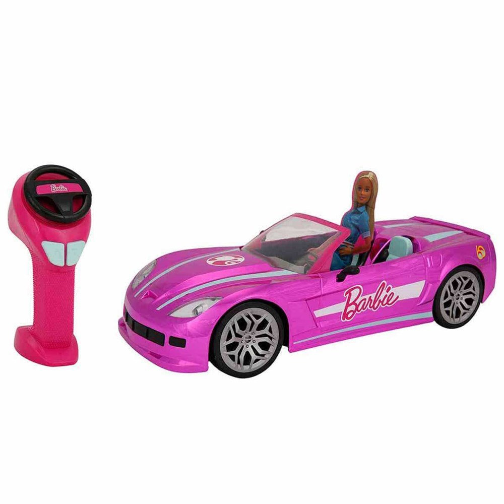 Barbie'nin Uzaktan Kumandalı Rüya Arabası 42 Cm Barbie S01063619