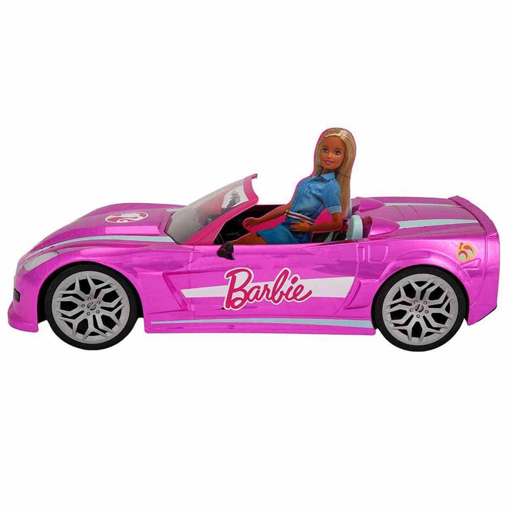 Barbie'nin Uzaktan Kumandalı Rüya Arabası 42 Cm Barbie S01063619