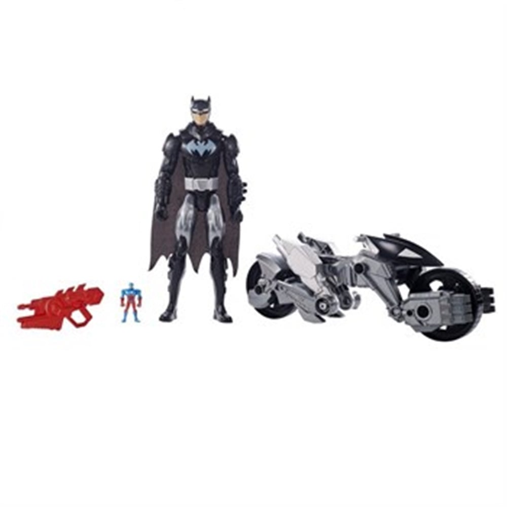 Batman Justice League 30 cm Figür ve Aracı FBR10