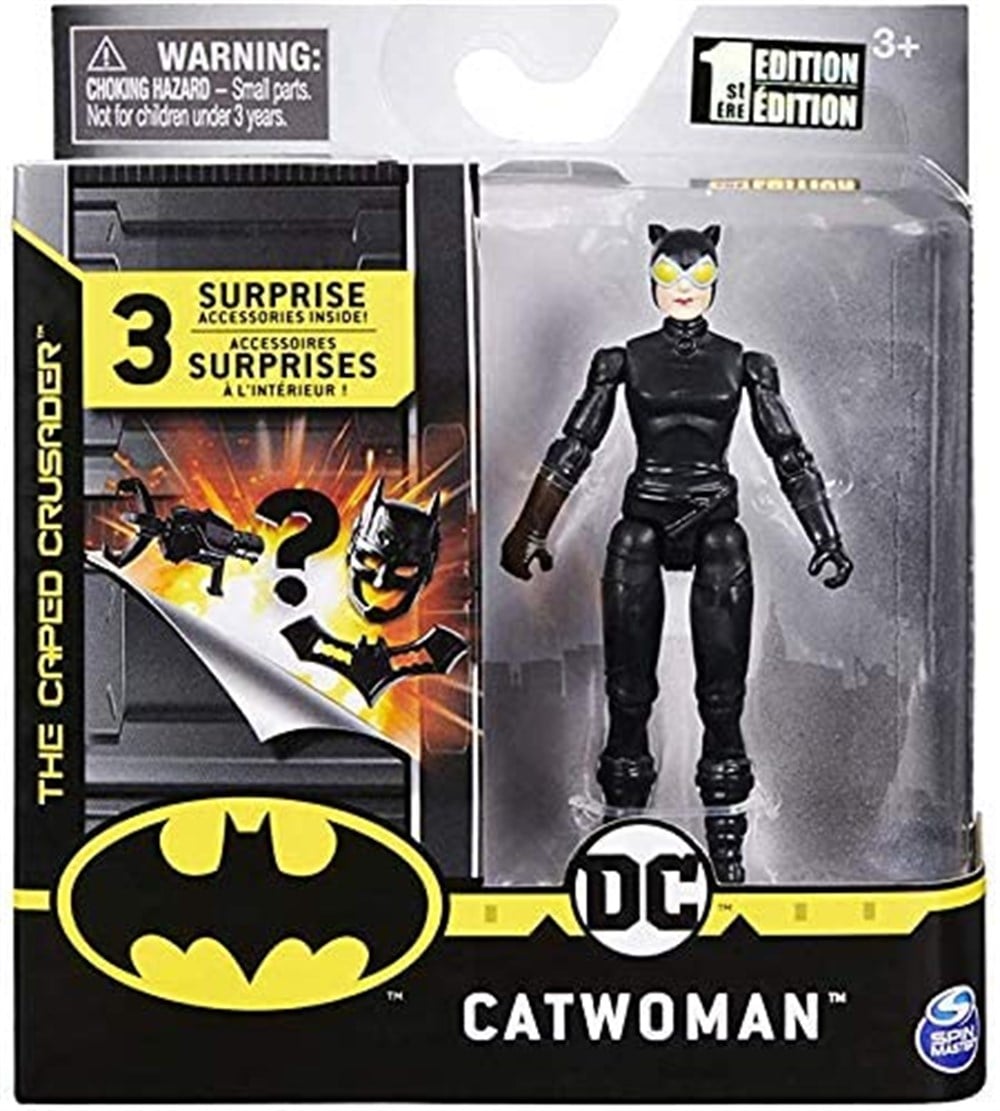 Batman Figür Sürpriz Aksesuarlı 10 Cm Catwoman 20125781 Batman SPIN 20125781