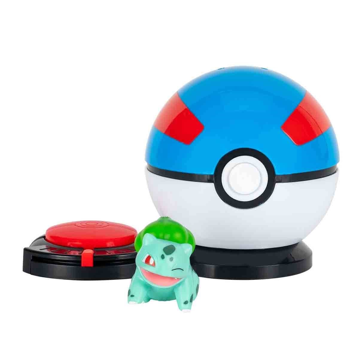 Pokémon Sürpriz Atak Oyun Seti Bulbasaur + Great Ball PKW2724 A-PKW4174 Pokemon PKW4174