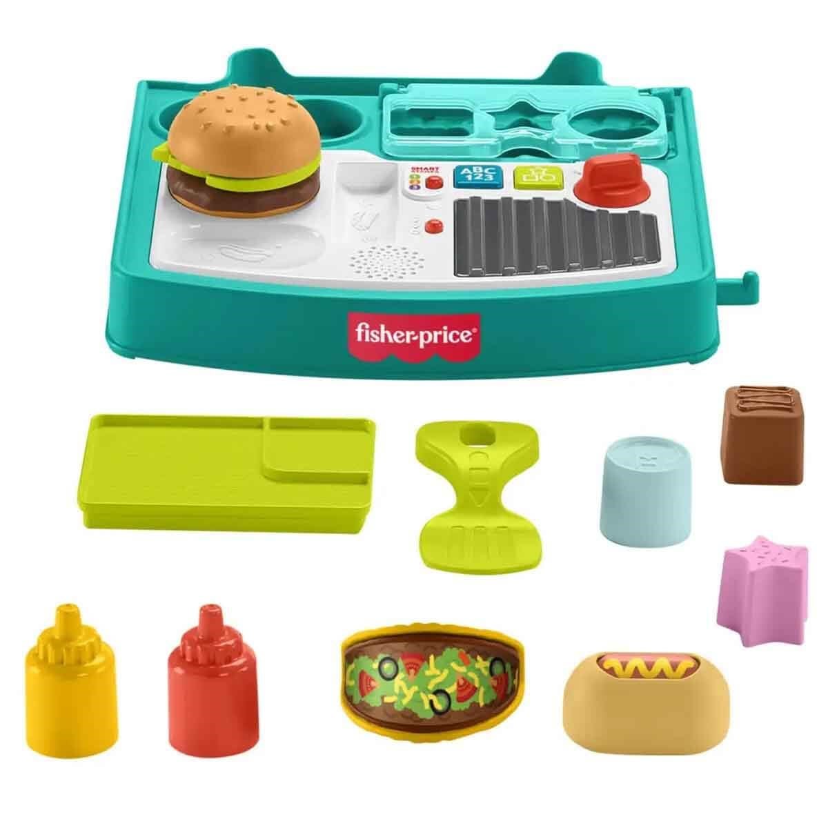FISHER PRICE SESLI VE ISIKLI 4IN1 EGLEN VE OGREN ALISVERIS SEPETI YURUTEC JLM95 Diğer JLM95
