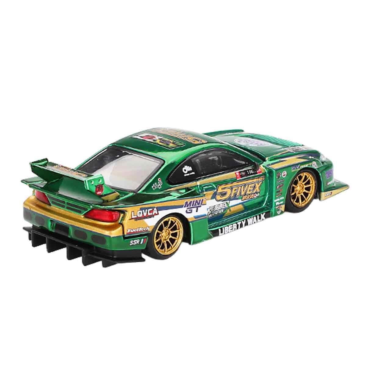 MINI GT 1:64 NISSAN LB-SUPER SILHOUETTE S15 SILVIA LBWK 2024 FAUSTO RACING MGT00858 Diğer MGT00858
