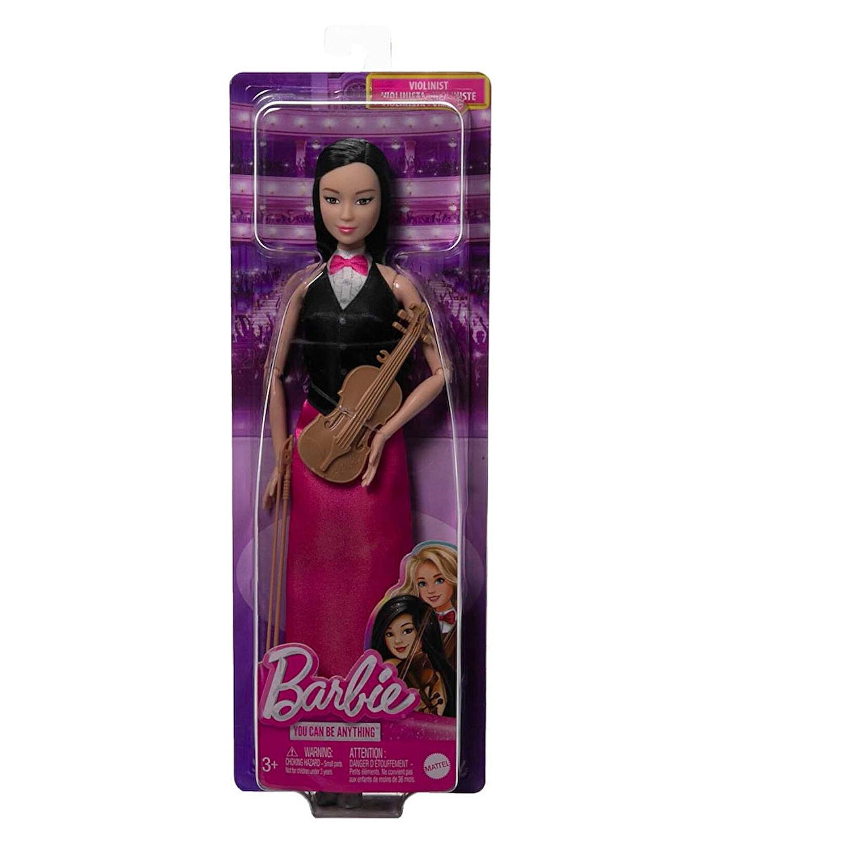 Barbie Kariyer Bebekleri Kemancı Müzisyen DVF50-HKT68 Barbie HKT68