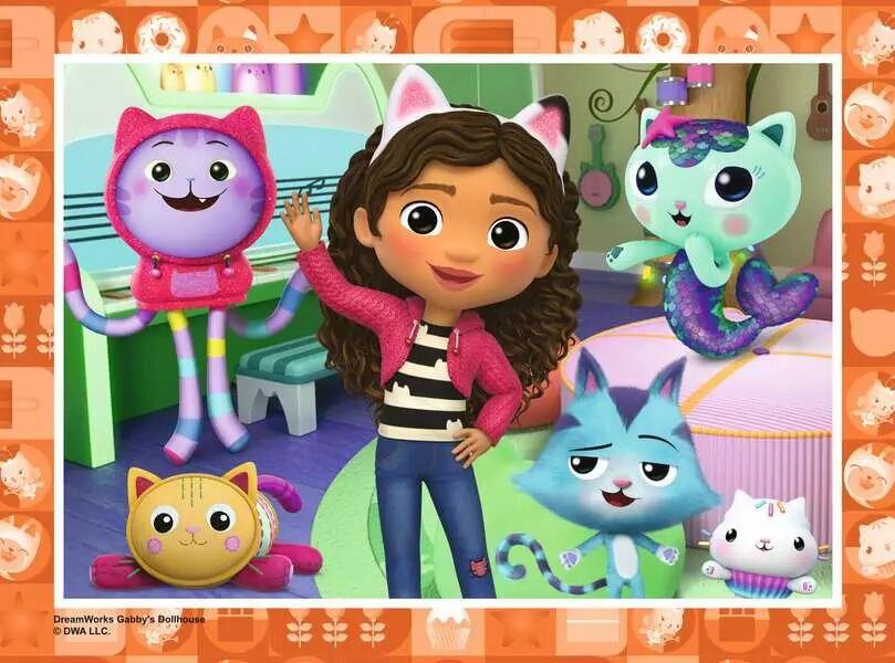 RAVENSBURGER 4IN1 GABBYS DOLLHOUSE PUZZLE Diğer RPX031436