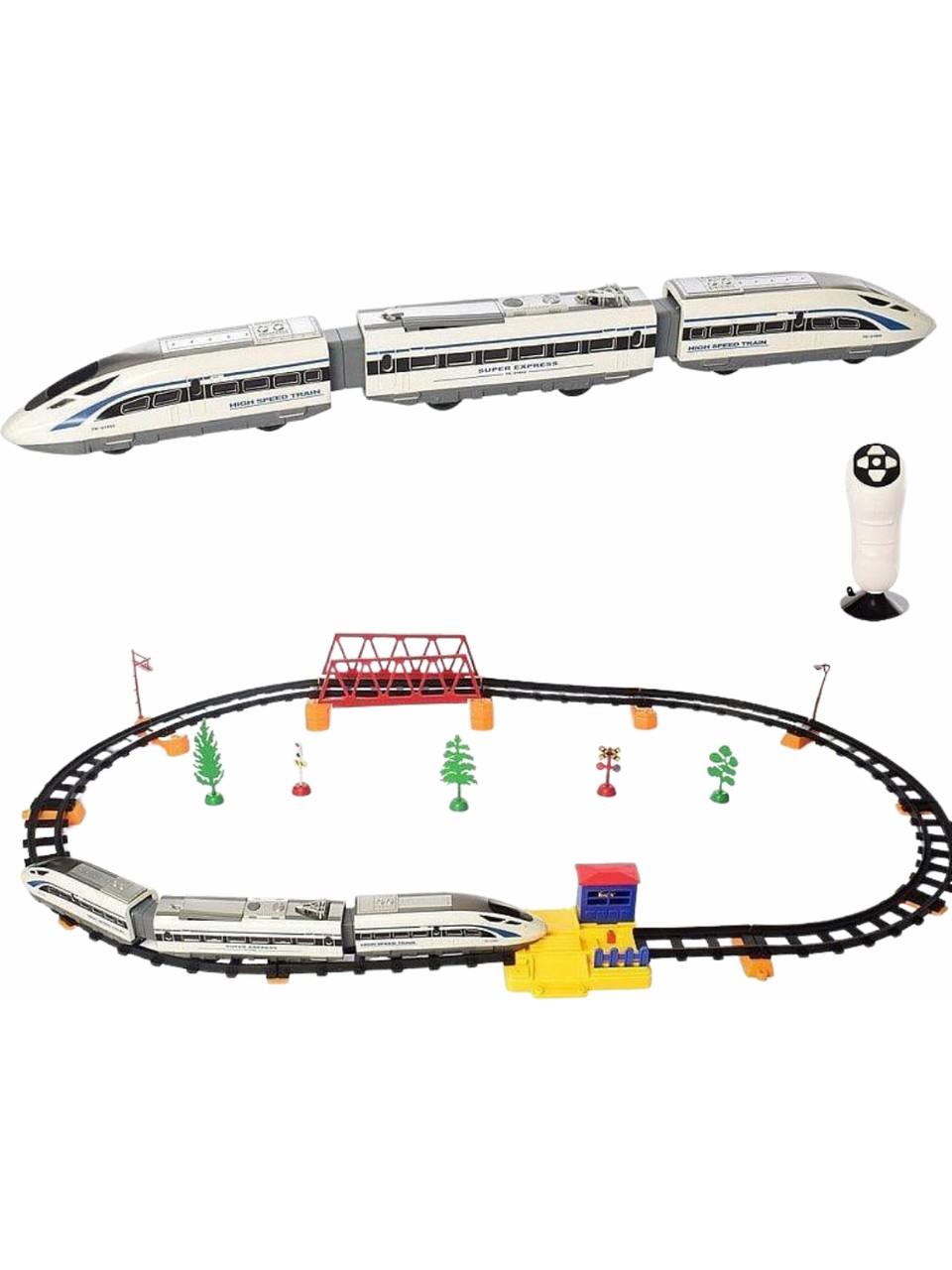 UZAKTAN KUMANDALI 49 PARCA ISIKLI 265 CM HIZLI TREN SETI Diğer LE 2805Y 2