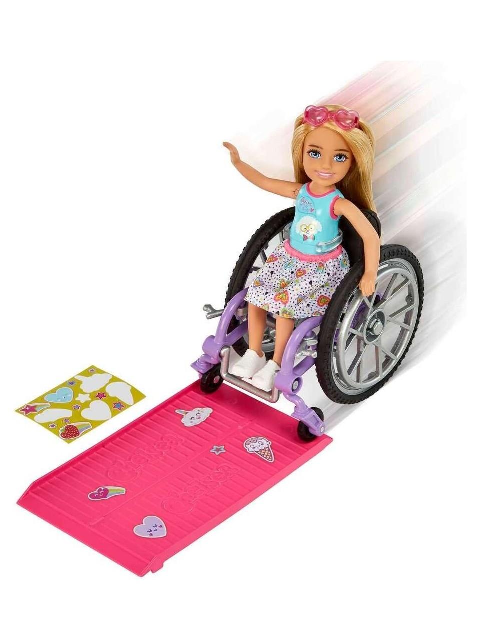 BARBIE CHELSEA BEBEK VE TEKERLEKLI SANDALYE HGP29 Diğer HGP29