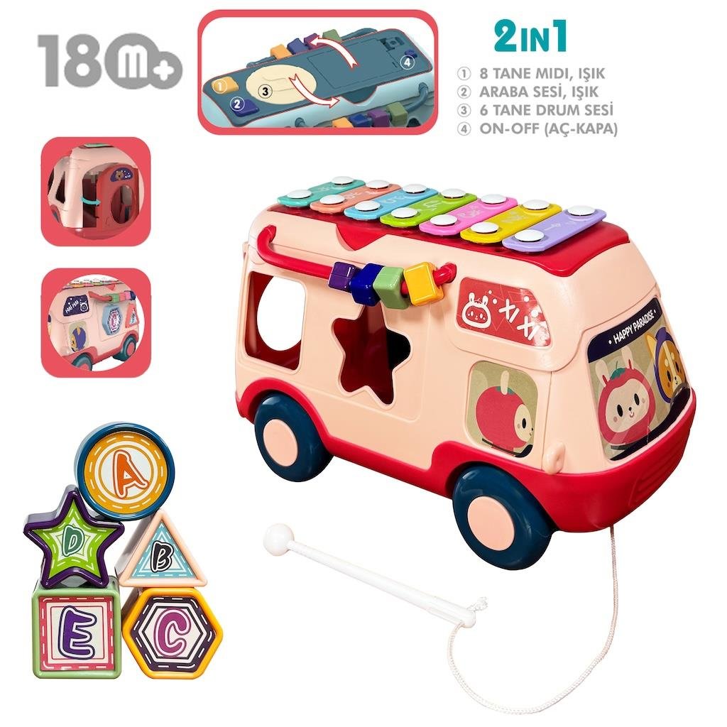 EGITIC BULTAK VE ISIKLI MUZIKLI OTOBUS Diğer RT980