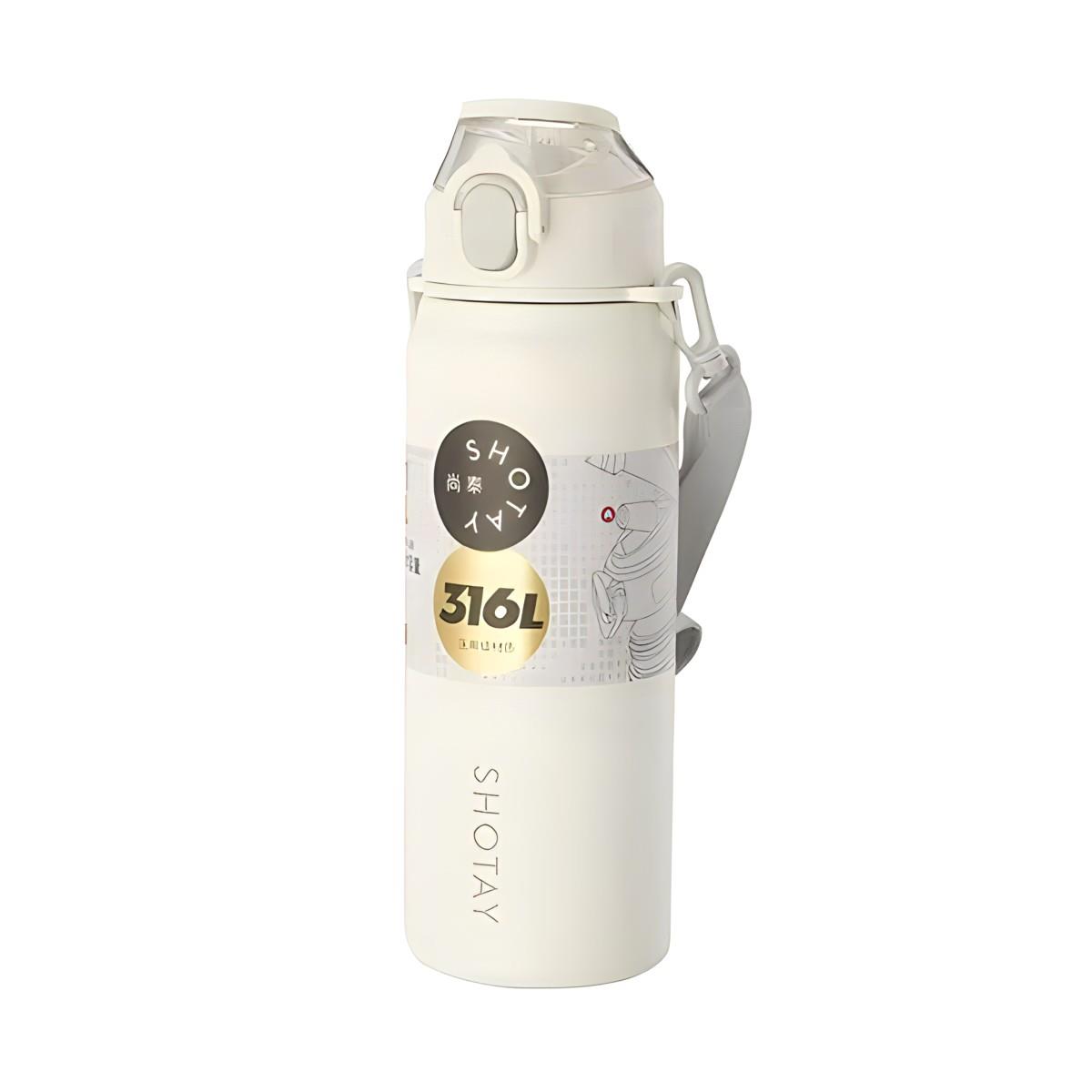 Bear & Deer Shotay Şeffaf Kapaklı Çelik Termos Matara BD-MTSHT8228 Bear & Deer BD MTSHT8228