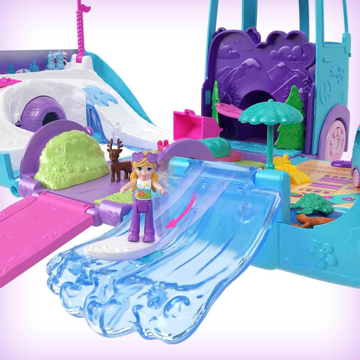 POLLY POCKET DONUSEBILEN EVCIL HAYVAN KARAVANI OYUN SETI JCC22 Diğer JCC22