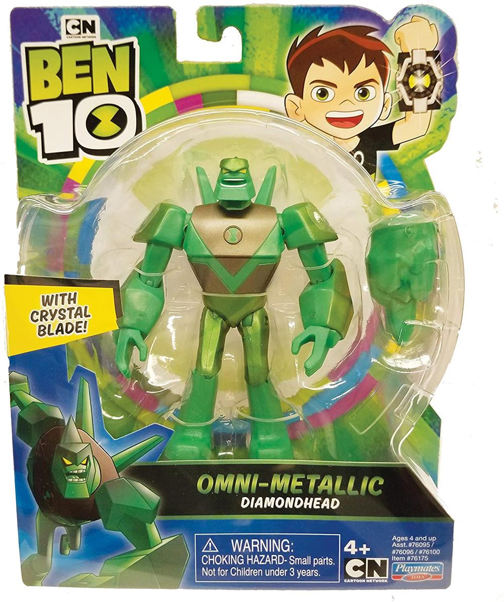 Ben 10 Aksiyon Figürleri Hex Omni-Metallic Diamondhead Ben 10 BEN61000