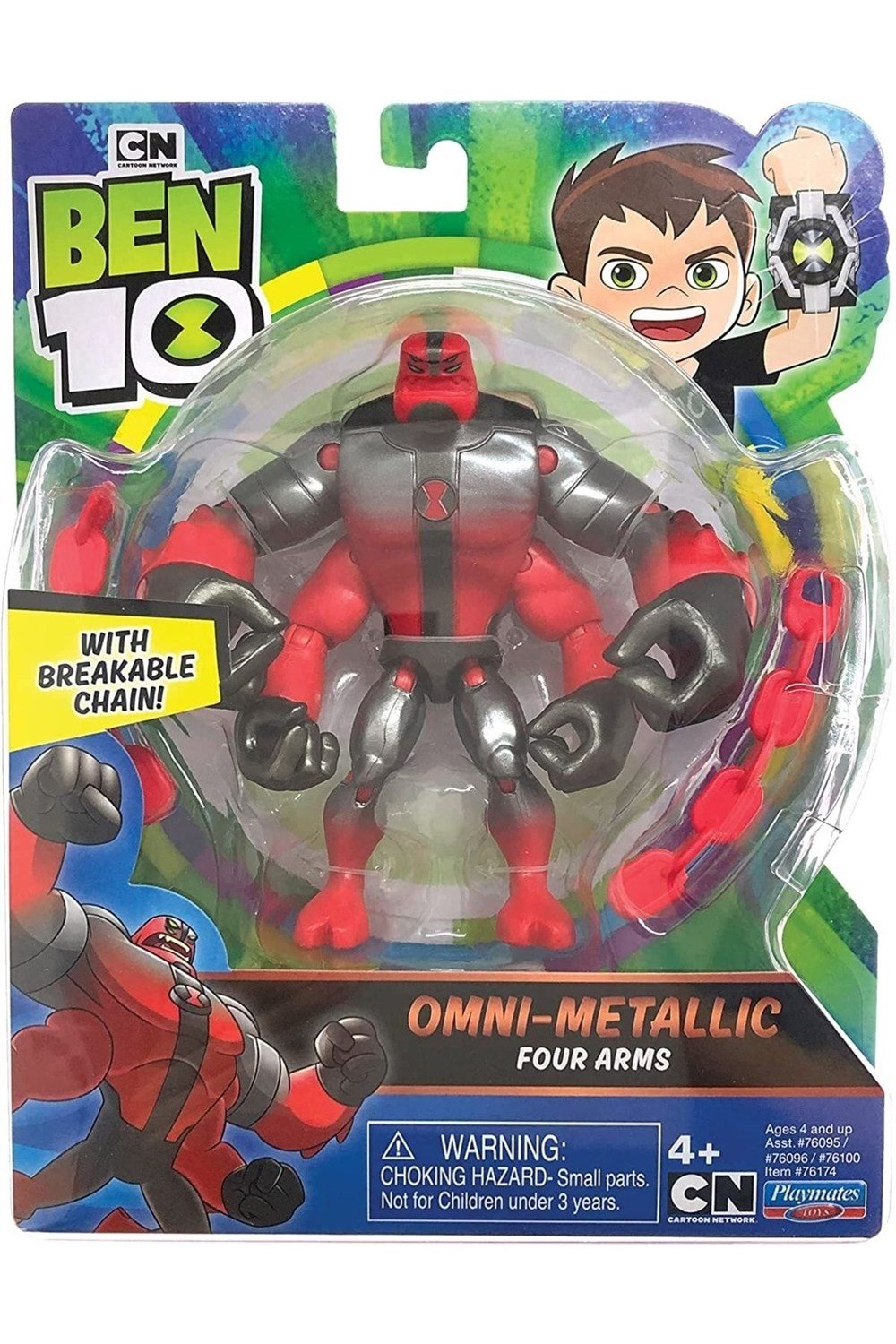 Ben 10 Aksiyon Figürleri Omni-Metallic Four Arms Ben 10 BEN66B10
