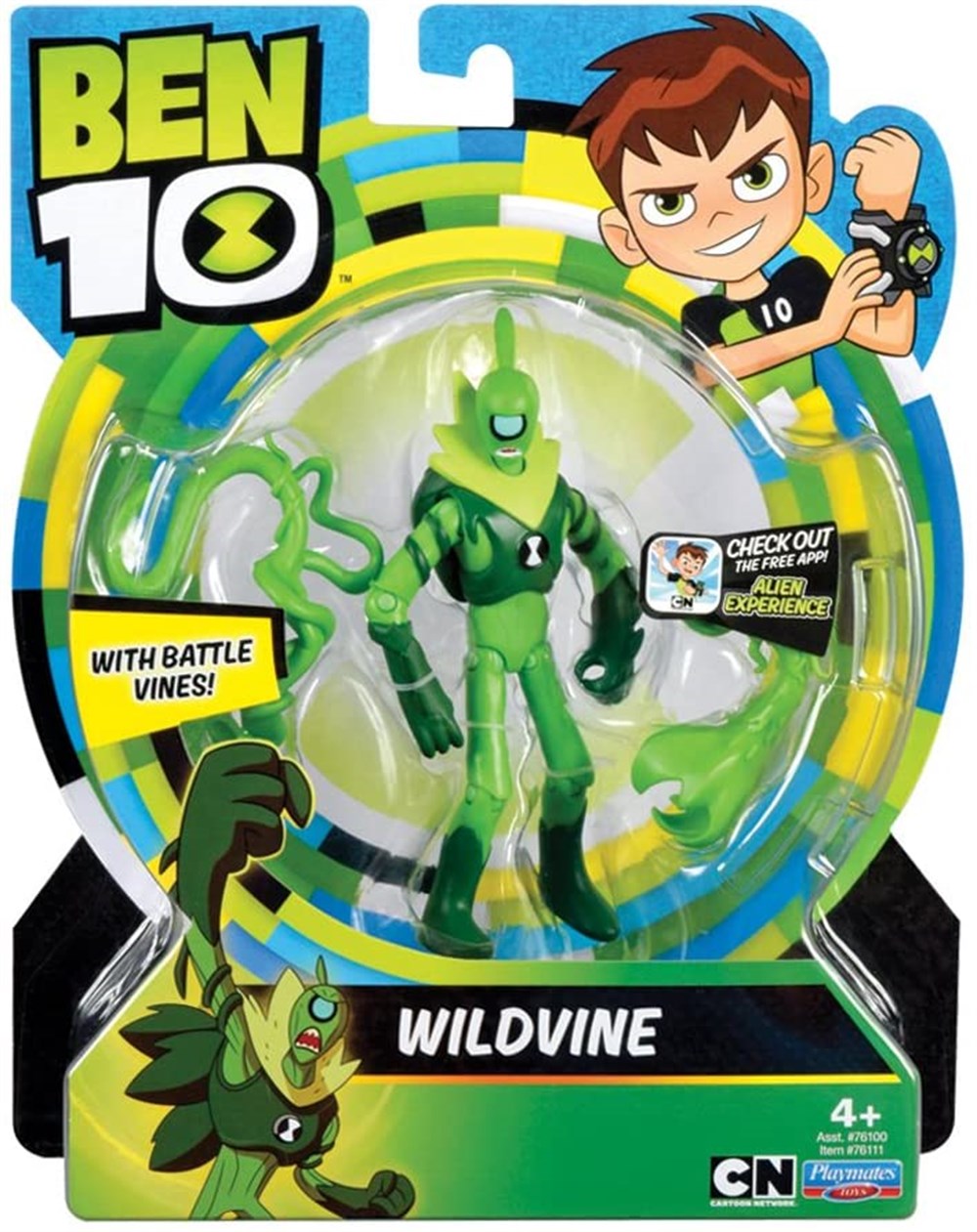 Ben 10 Aksiyon Figürleri Wildvine 76100-76111 Ben 10 BEN76111