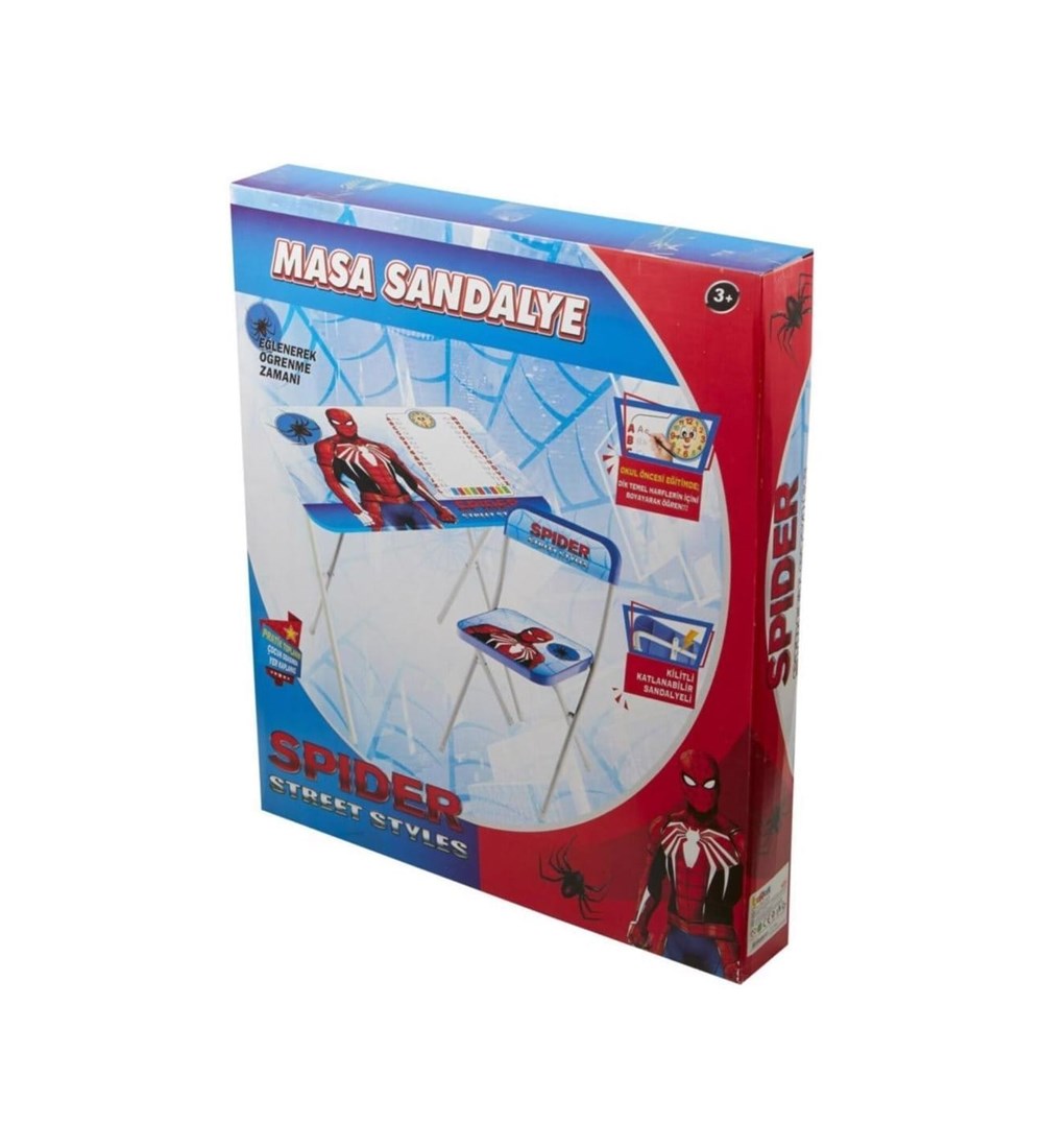 Beren Ders Çalışma Masası Örümcek Adam BRN797 Beren BRN797