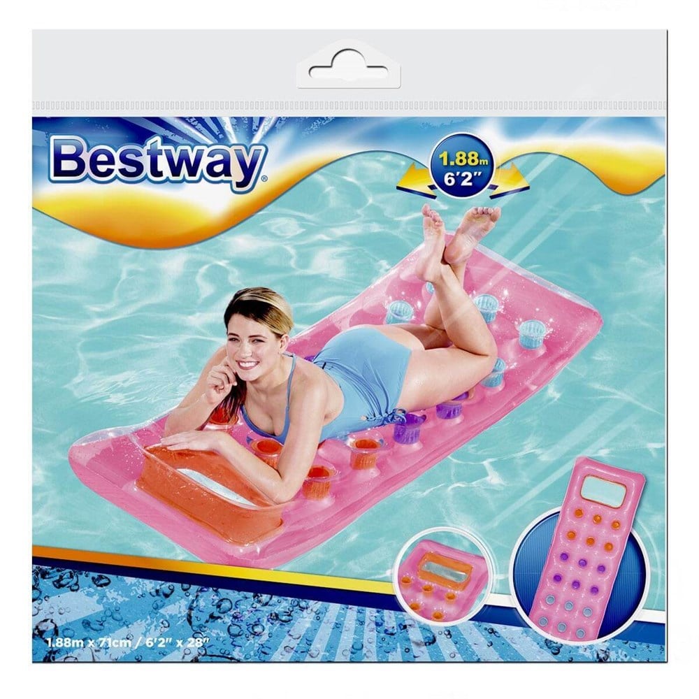 Bestway Renkli Bardaklı Yatak 71 Cm Bestway 43040