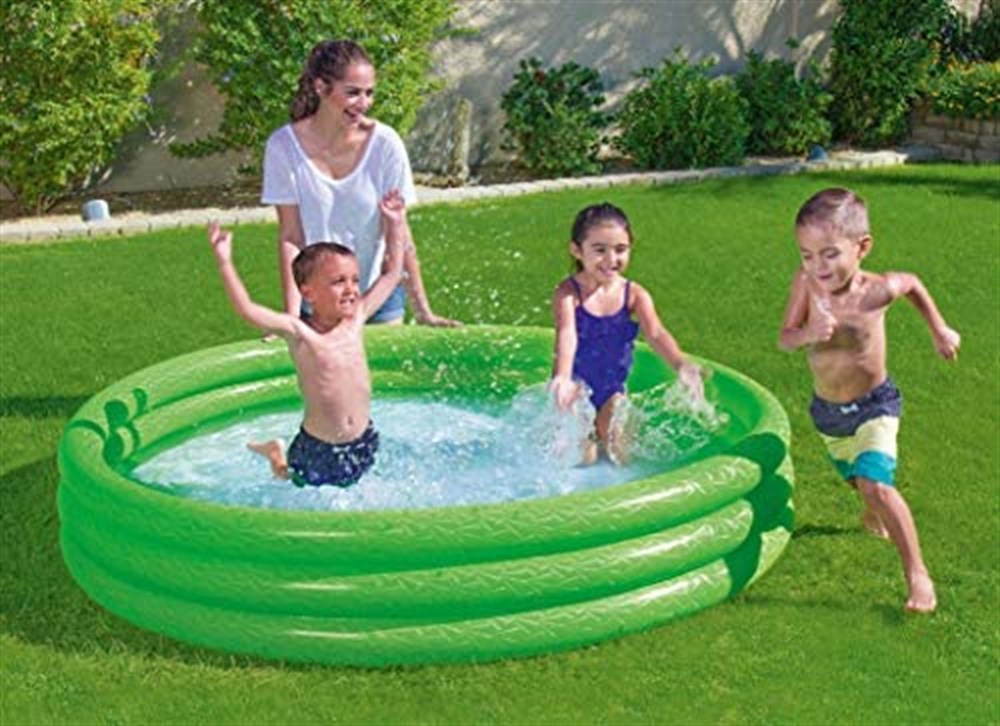 Bestway 183X33 Cm 3 Bölmeli Jumbo Renkli Havuz Yeşil Bestway 51027 Y