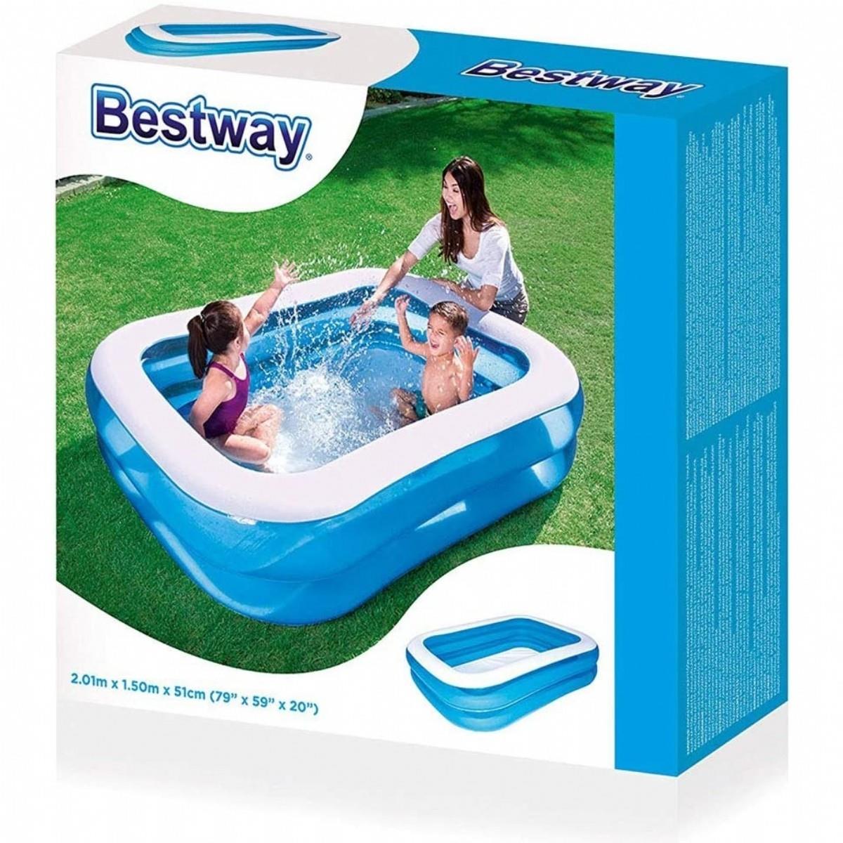 Bestway Jumbo Dikdörtgen Havuz  201X150X51 Cm Bestway 54005