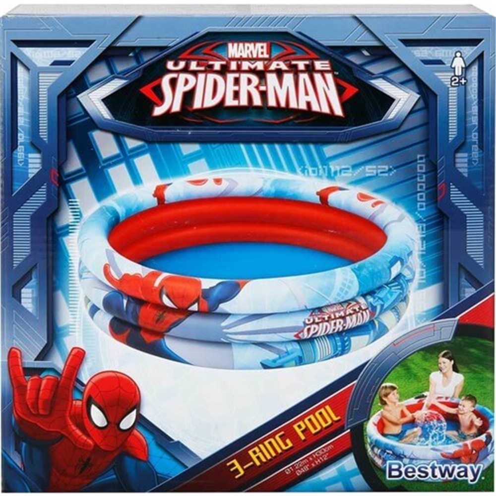 BESTWAY 122X30 CM SPIDER-MAN YUVARLAK HAVUZ Bestway 98018