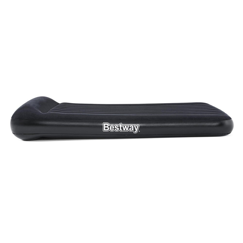 Bestway 203X152X30Cm Dahili Pompalı Şişme Yatak Siyah Bestway BW67464
