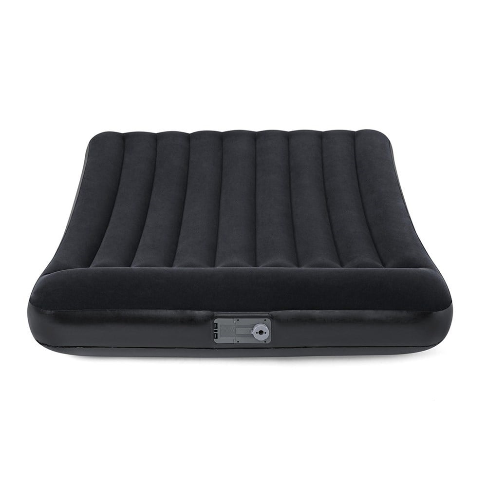 Bestway 203X152X30Cm Dahili Pompalı Şişme Yatak Siyah Bestway BW67464