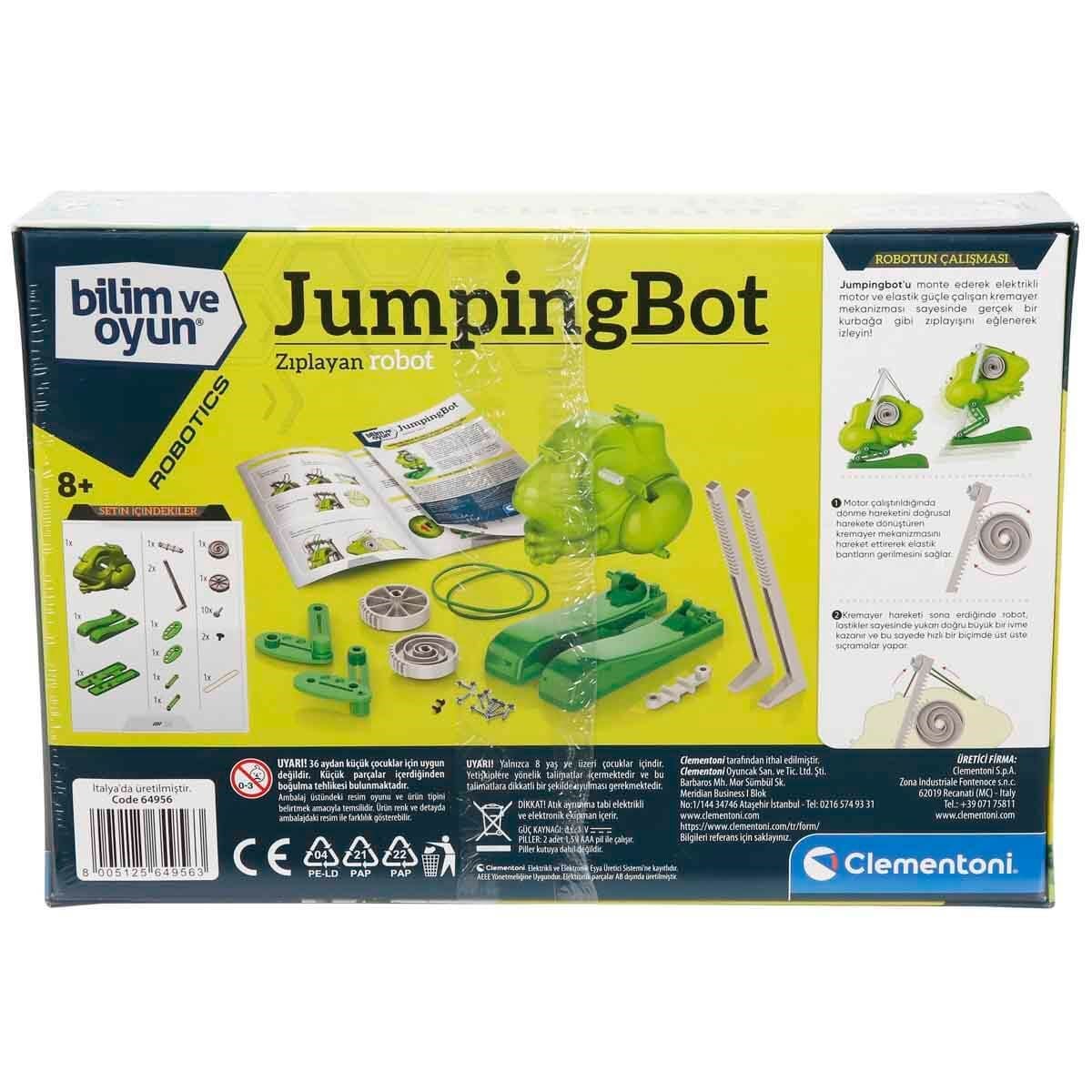 CLEMENTONI ROBOTIK LABORATUVARI JUMPING BOT 64956 Diğer CLE 64956