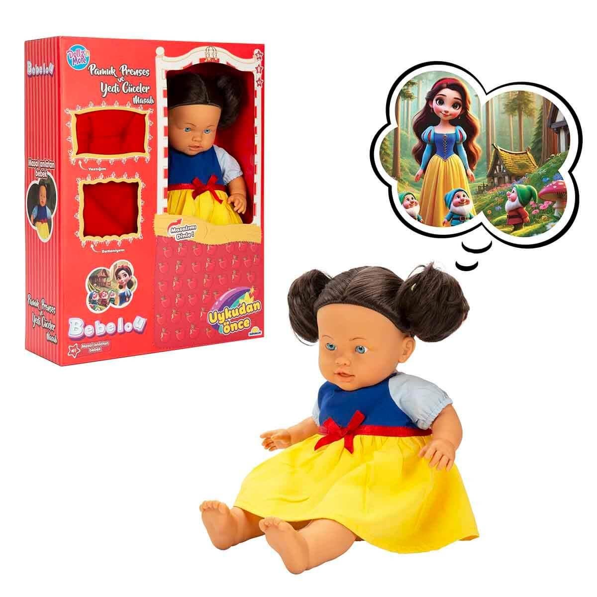 BEBELOU UYKUDAN ONCE MASAL ANLATAN PAMUK PRENSES 40CM S00040022 Diğer S00040022