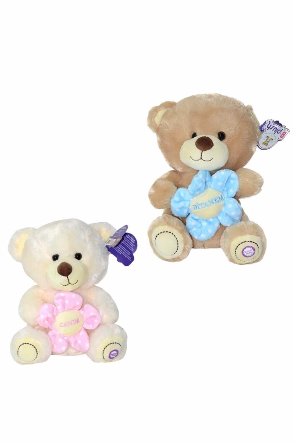 Birlik Elinde Çiçek Tutan Ayıcık 25cm Birlik Oyuncak C1704325E