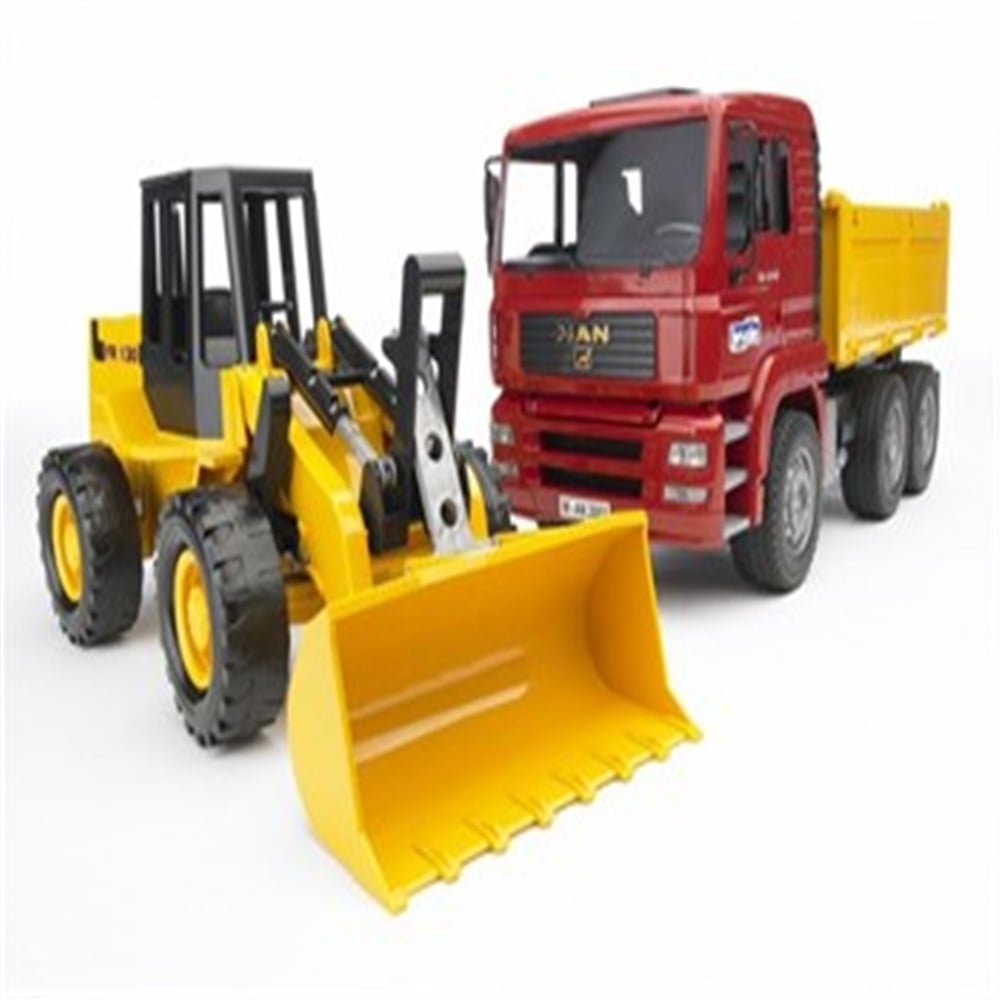 Bruder Man Damperli Kamyon ve FR130 Kepçe BRD2752