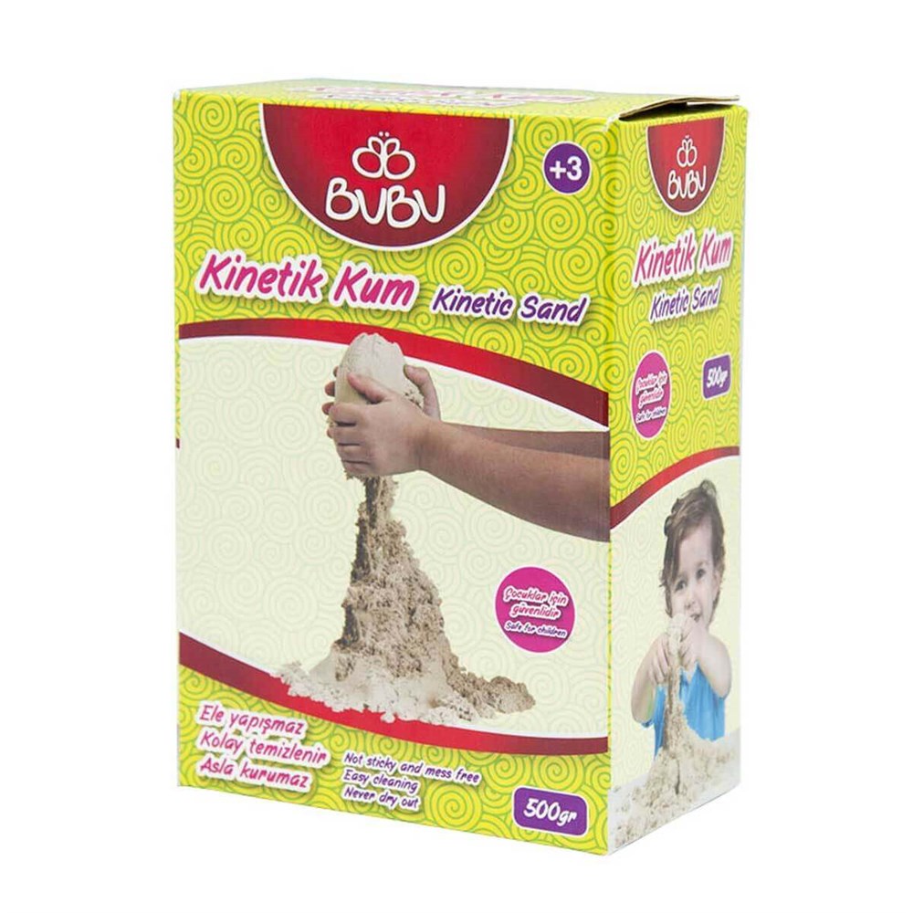 Bubu Kinetik Kum 500 Gr Natural Bubu BUBUKU0001