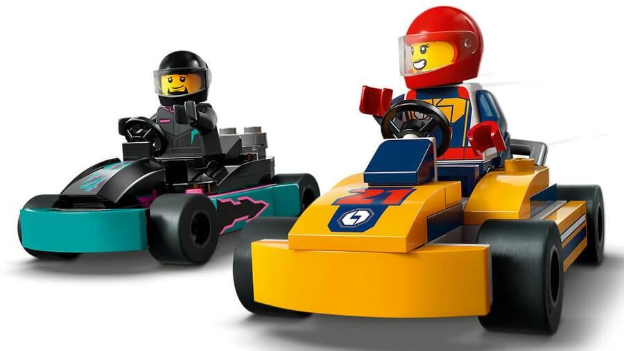 LEGO® CITY GO-KARTLAR VE YARIS SURUCULERI 60400 Diğer LSC60400