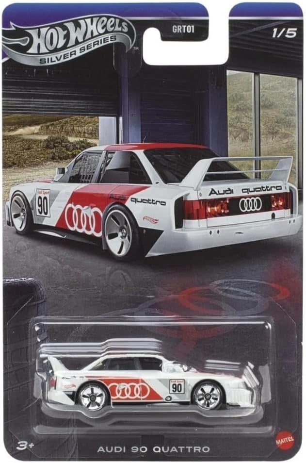 Hot Wheels Silver Series 1:64 Audi 90 Quattro GRT01-JKY15 Hot Wheels JKY15