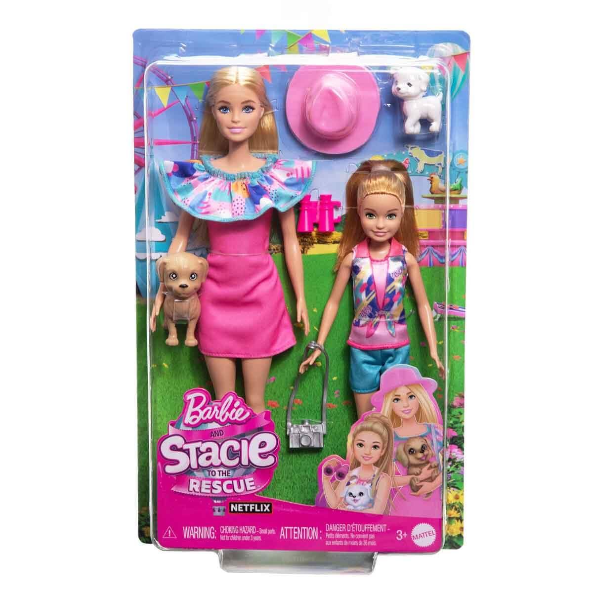 BARBIE VE STACIE KIZ KARDESLER 2LI PAKET HRM09 Diğer HRM09