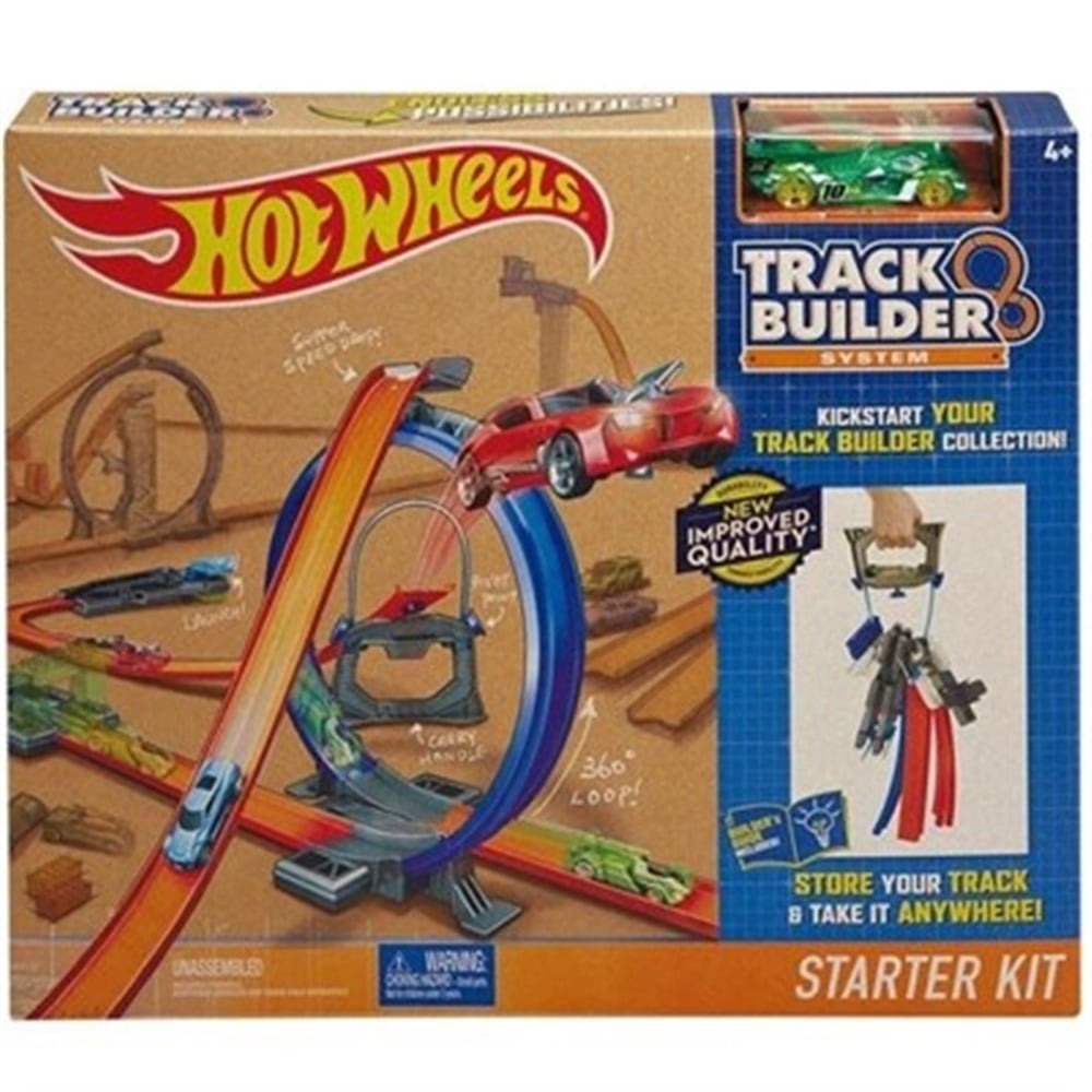 Hot Wheels Track Builder Hızlı Yarış Oyun Seti DGD29