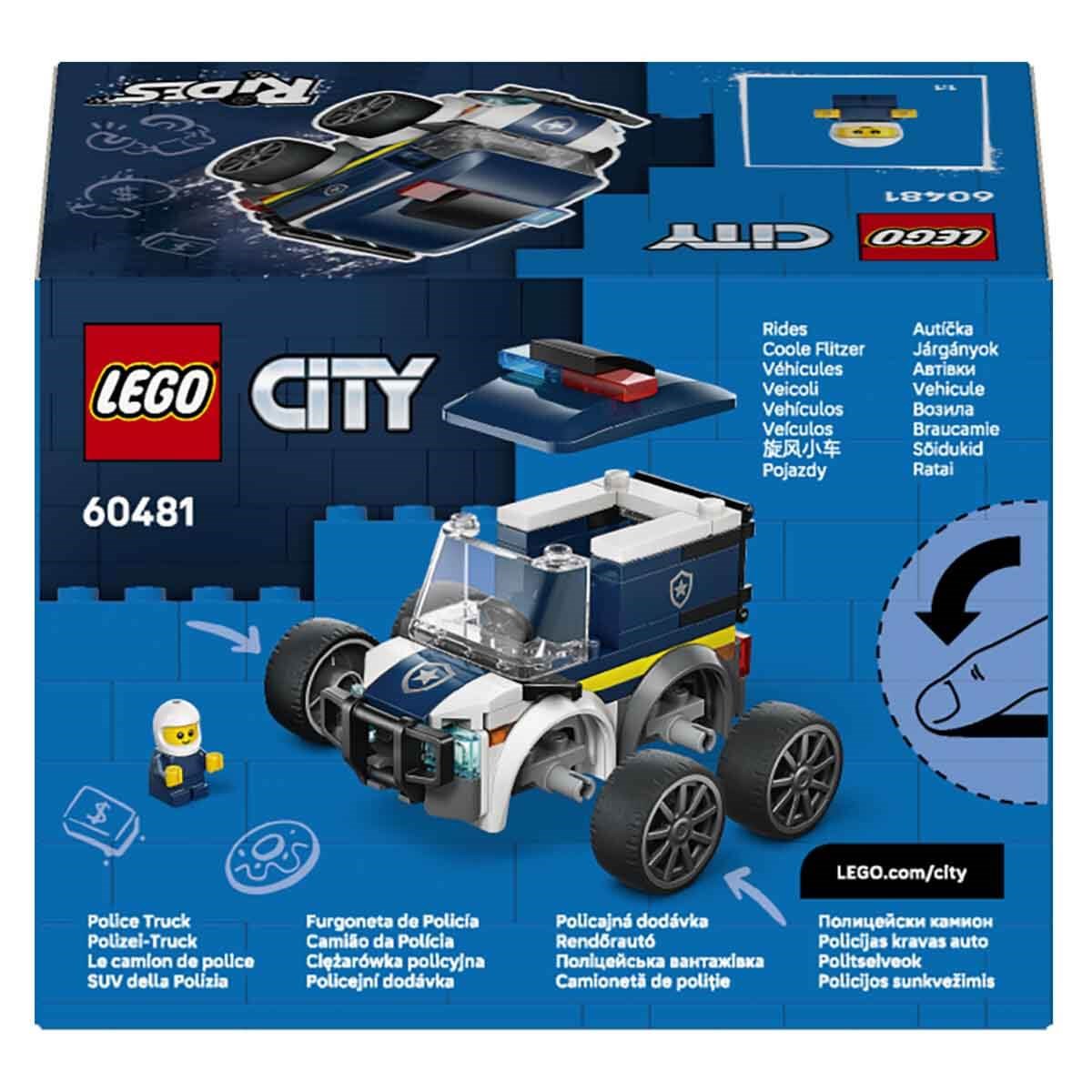 LEGO CITY POLIS KAMYONU 60481 Diğer LSC60481