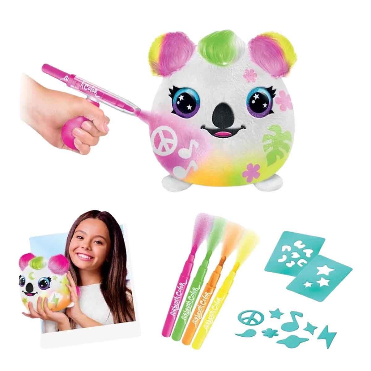 AIRBRUSH PELUS NEON BOYAMA SETI KOALA MAVI KUTU Diğer S00045523 M