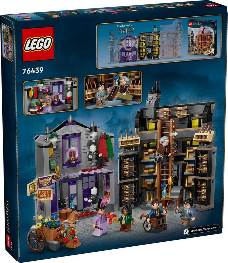 LEGO HARRY POTTER OLIVANDERS VE MADAM MALKININ CUBBE DUKKANI 76439 Diğer LSH76439
